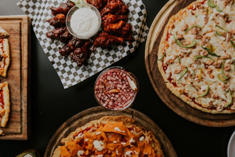 Four cheese jets pizza with premium blend