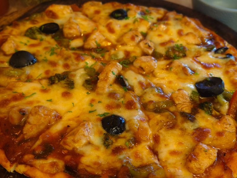 Community pizza night event at Jet's pizza New York